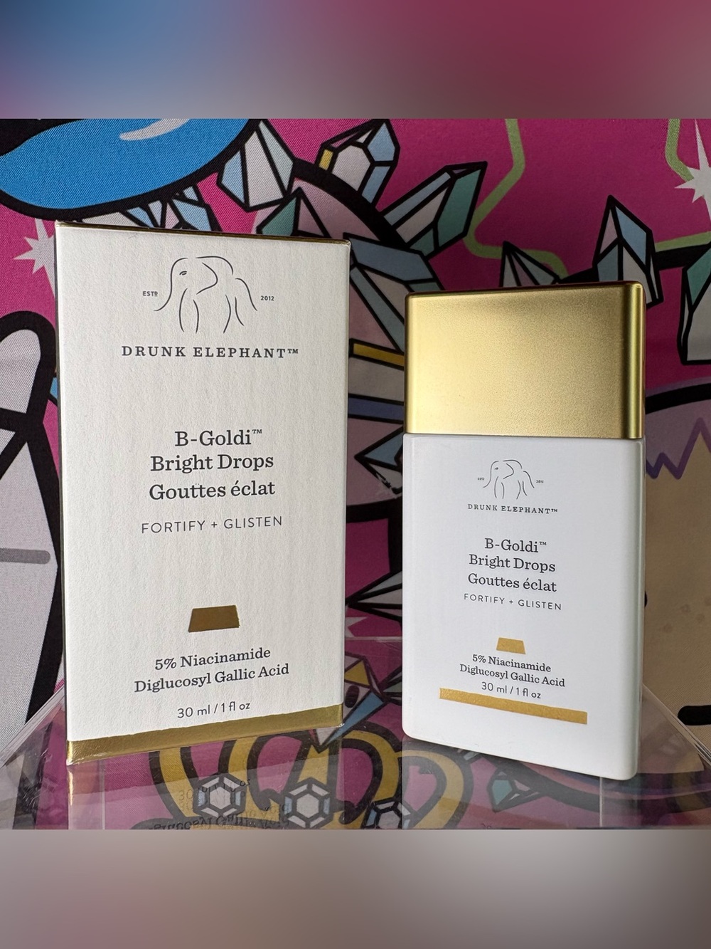 Drunk Elephant B-Goldi Bright Drops 1fl oz Full Size